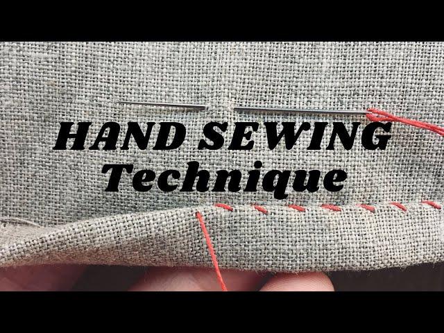 Better Hand Sewing Technique (RIGHT HANDED): Hand Sewing Tips and Tricks