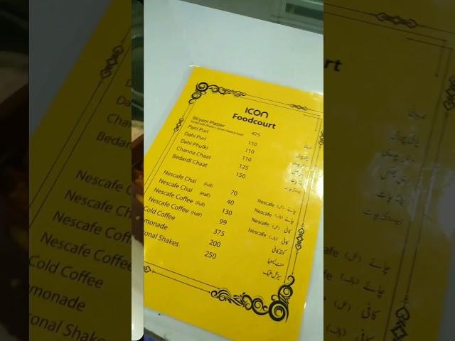 Check out what one of our valued customers had to say about our Food Court at ICON by Ghouri's