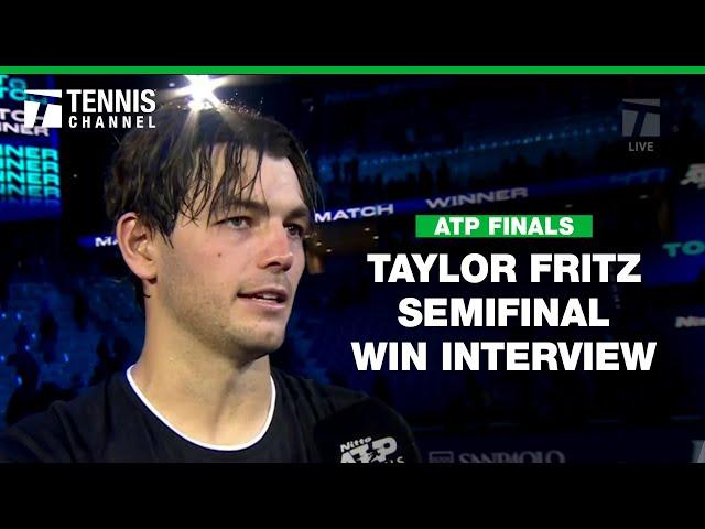 Taylor Fritz Feeling Confident After Defeating Alexander Zverev | 2024 ATP Finals