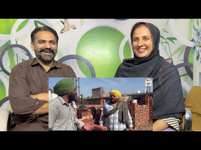 ਕੰਮਚੋਰ ਮਿਸਤਰੀ ਤੇ ਠੇਕੇਦਾਰ  Mistri 2  New Punjabi Funny Video Comedy 2025 | PAKISTANI REACTION