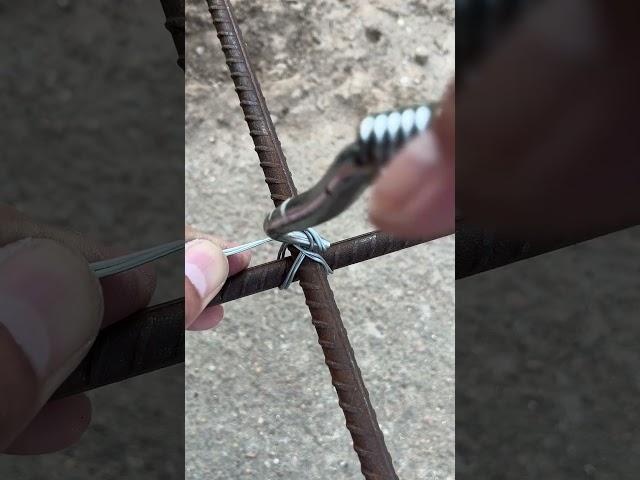 How To Tie Rebar Like Pro!!