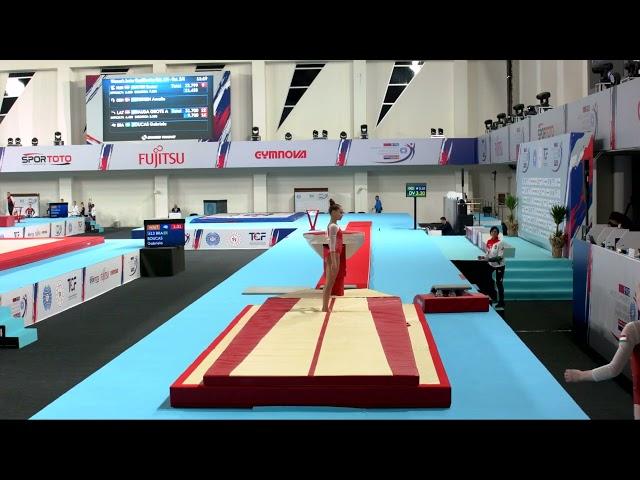 KNIGHT Anna Eileen (HUN) - 2023 Artistic Junior Worlds - Qualifications Vault 1