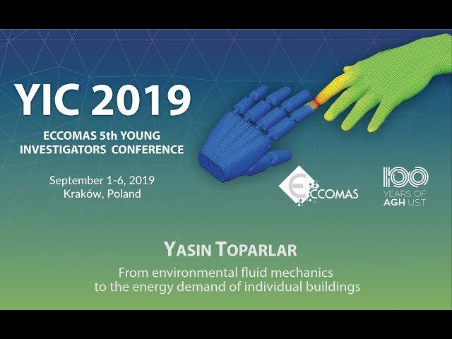 Eccomas YIC2019 - Yasin Toparlar (Best Phd Thesis)