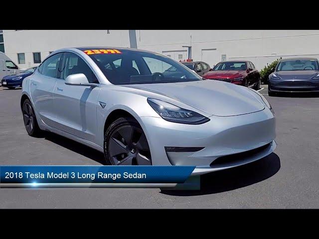 2018 Tesla Model 3 Long Range Sedan ADX8112  Dublin  Pleasanton  Livermore  Fremont  San Francisco