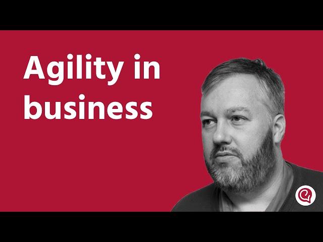 Agility in business | Karl A L Smith talks to engatica