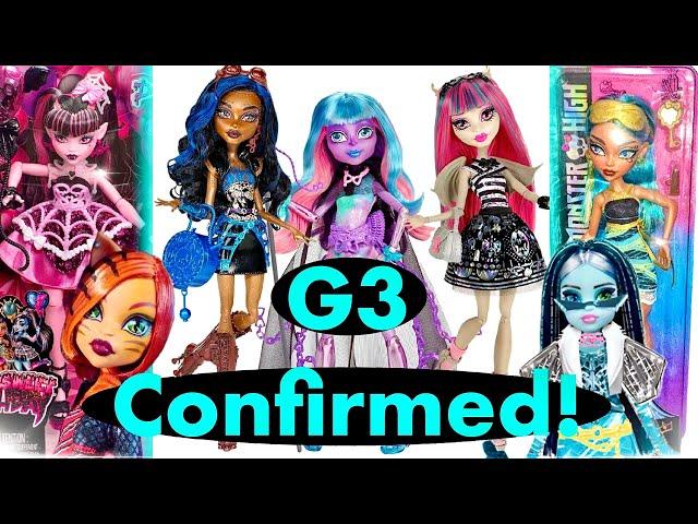 MONSTER HIGH| 2025 NEWS️| G3 River Styxx RETURN, Scary Sweet Birthday, Buried Secrets & MORE!