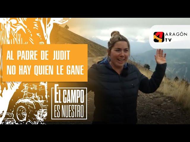 Al padre de Judit no hay quien le gane bajando el valle