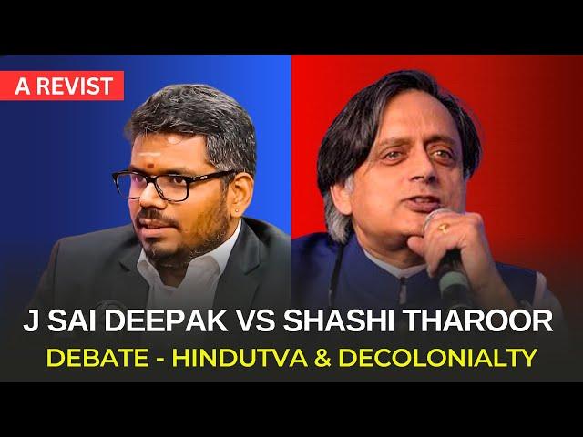 J Sai Deepak Iyer Vs Shashi Tharoor Best Debate | Constitution Secularism Savarkar History Hindutva