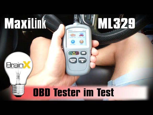 Autel MaxiLink ML329 Autodiagnose OBD Tool im Test