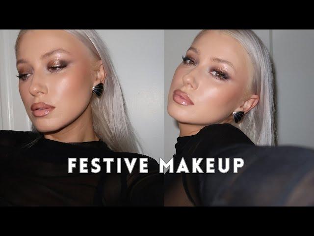 festive makeup tutorial