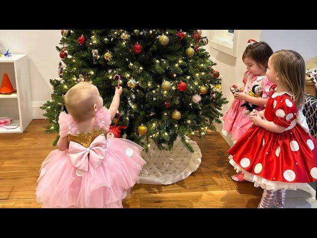 “Gingie Balls”  finally setting up our tree!! Vlogmas Day 14