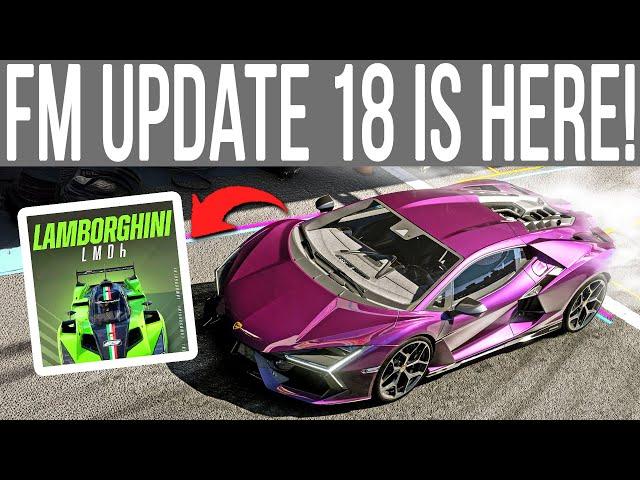 Forza Motorsport UPDATE 18 NEW CARS ARE IMPRESSIVE!