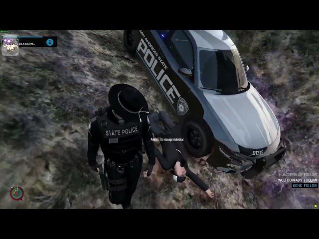 Cop Highlights, Simon Trace on TwitchRP