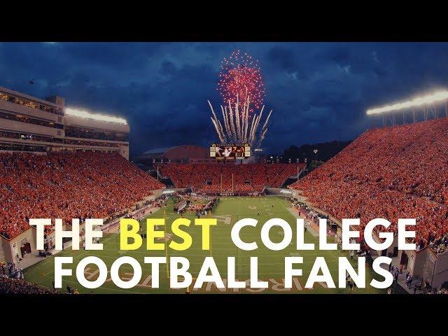 The Best College Football Fans