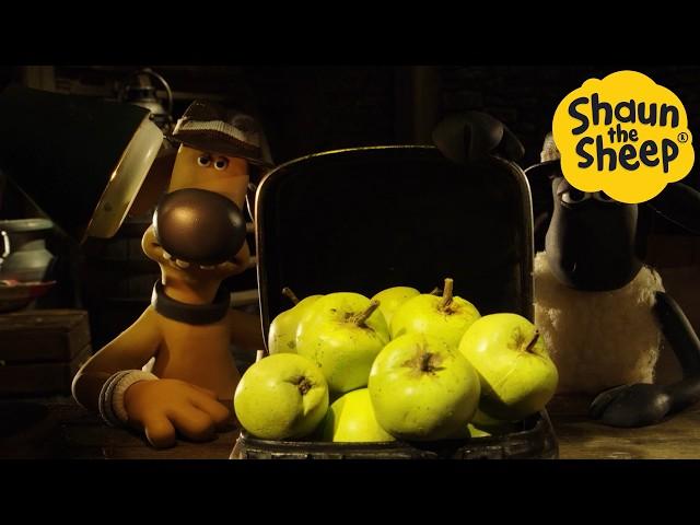 Shaun the Sheep  What's in the case..APPLE - Cartoons for Kids  Full Episodes Compilation [1 hour]