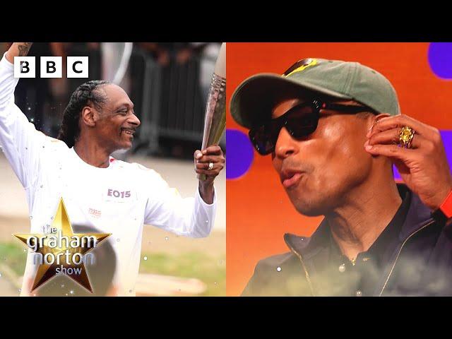 Pharrell Williams LOVES Snoop Dogg's good vibes! | The Graham Norton Show - BBC