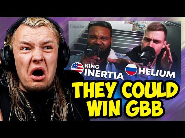 CHEZAME Reacts | King Inertia  x Helium  | Bass Brotherhood | #GBB23 - Live Session