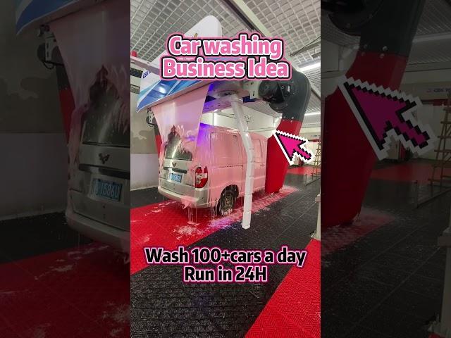 High-Tech Touchless Car Wash: Safeand Efficient#carwash #carwashing