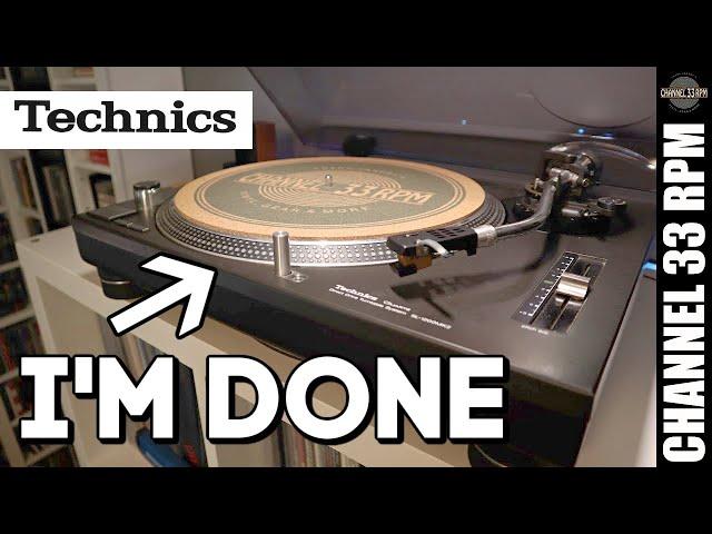 My Technics SL1200 18 months later - last turntable I will ever need