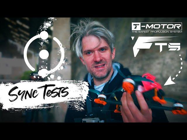 Sync Tests - T-Motor FT5 MKII 60% Build