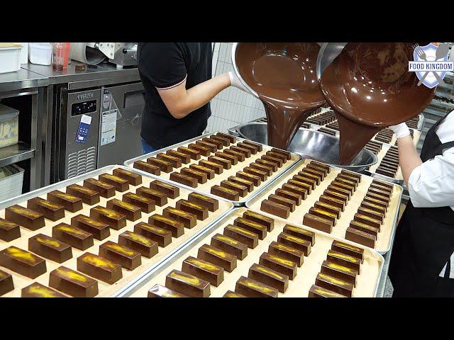 Sold out!? Making the popular Dubai Chocolate / Korean chocolate factory