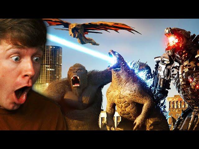 GODZILLA vs KONG the MONSTER SIZE COMPARISON