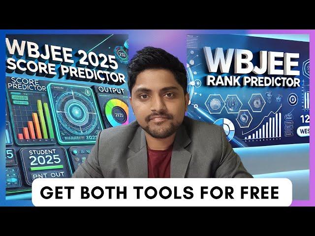 WBJEE 2025 RANK AND SCORE PREDICTOR #WBJEE #wbjee2025