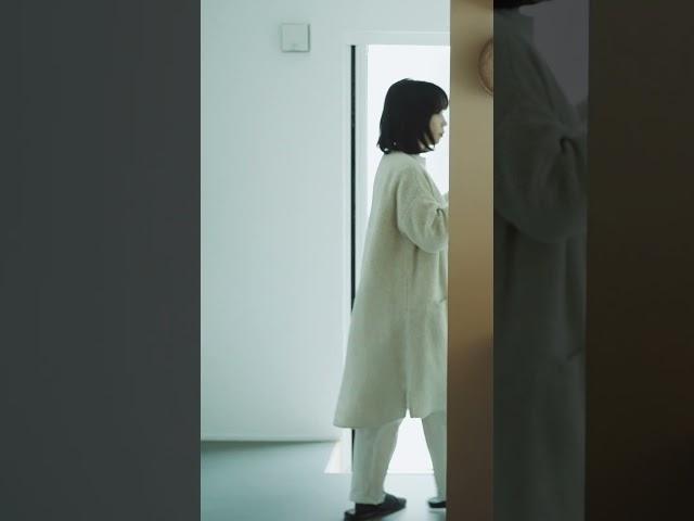 深い軒と中庭が広げる開放的で心地よい平屋のような家 #roomtour #architecture #japandi #注文住宅 #建築 #ルームツアー