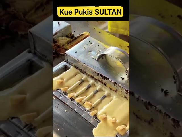 Kue pukis SULTAN Jogja , adonannya Sampek luber