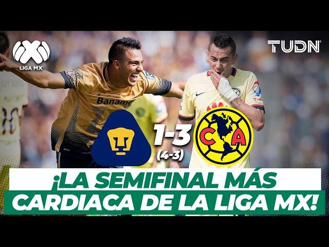 ¡Final cardiaco! Pumas elimina al América en un partidazo | Pumas 1-3 América - 2015 | TUDN