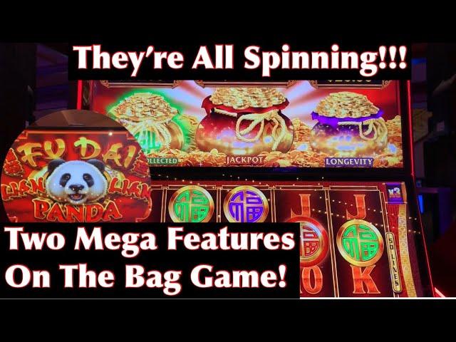 BAG GAME BONANZA!!! TWO Mega Bag Features Over The Past Weekend On Fu Dai Lian Lian - Panda!