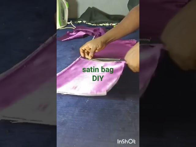 how to make this beautiful satin bag/fabrics bag tutorials