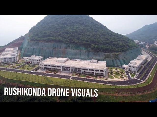 Rushikonda Palace Drone Visuals @ Vizag | YS Jagan | Manastars