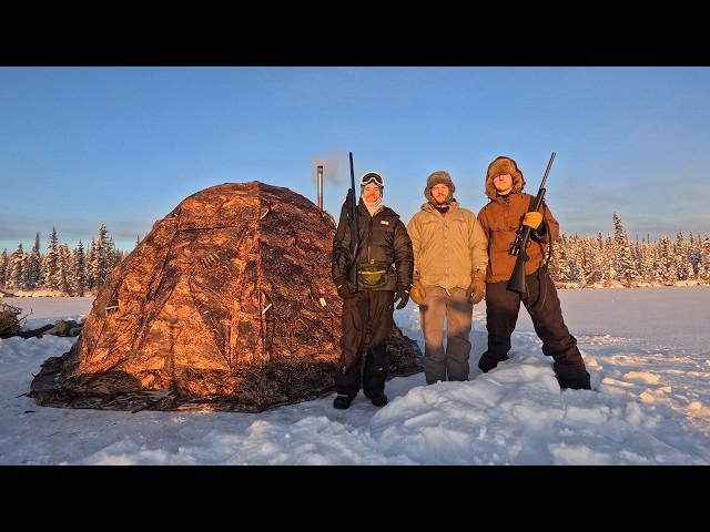 Hunting, Fishing & Racing. Hot Tent Camping in Alaska