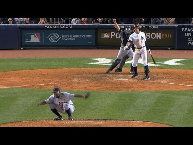 2011 ALDS Gm5: Valverde gets the final three outs