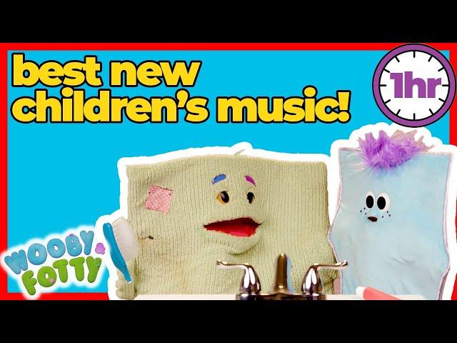 Brush Your Teeth, Bath Time, Learning Colors Sing Along + More! | Preschool Learning | Wooby & Fotty