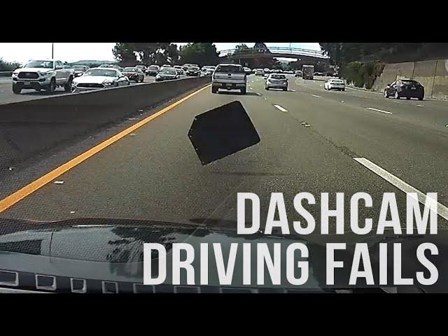 Dashcam Driving Fails in San Francisco Bay Area - Compilation