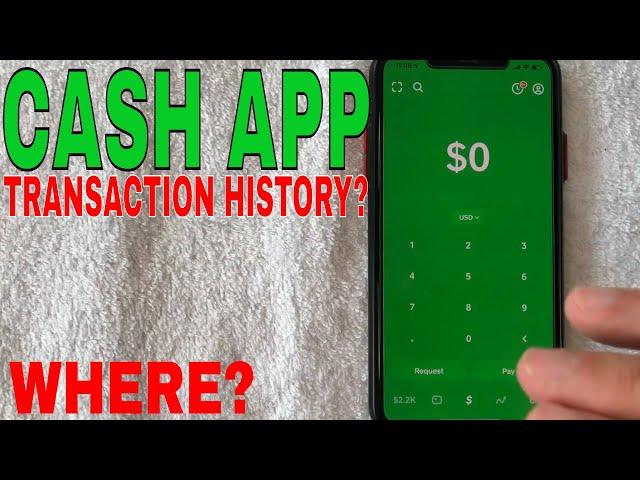   How To Check Cash App Transaction History 