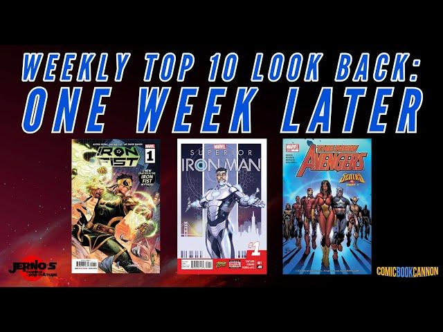 Top 10 Hottest Comics Look Back: Where are They Now One Week Later