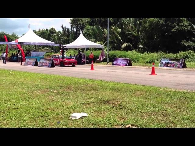 Sarawak drag race 2014 - Class E 1600cc non vtec qualifying round2