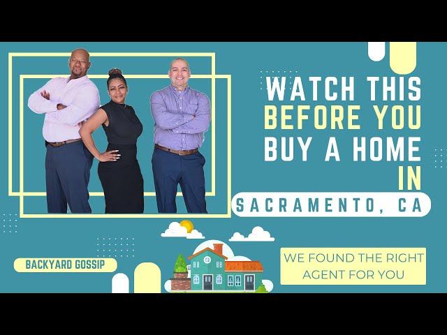 Moving to Sacramento, CA?  We've got the PERFECT real estate agent for you!