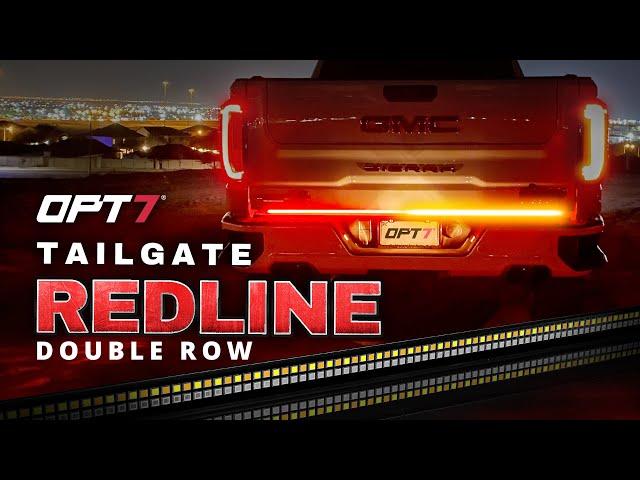 OPT7 Redline Double Tailgate LED Light Bar Features – Universal Fit for All Trucks