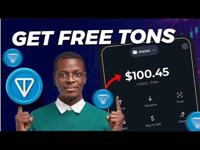 FREE TONS! How to Get Free TONS WITHOUT BUYING for TON TRANSACTION and GAS FEE (Get free Tons)