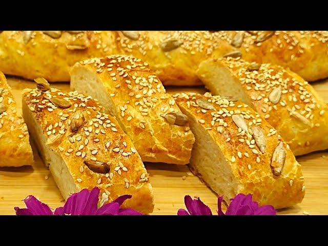 Have you ever eaten such Bread? The most DELICIOUS and EASIEST Breakfast recipe I've ever eaten 