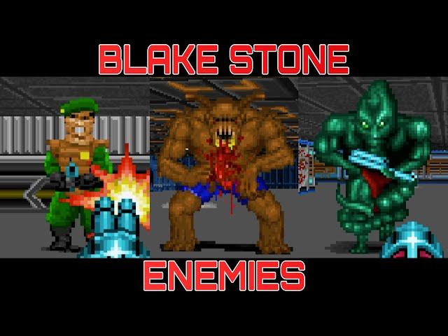 All Bosses and Enemies of Blake Stone