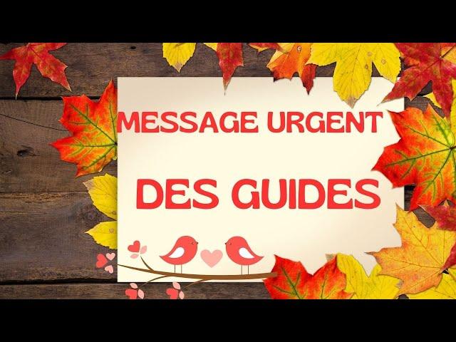 MESSAGE URGENT DES GUIDESGUIDANCE DU JOUR - JEUDI 17 OCTOBRE 2024INTEMPOREL