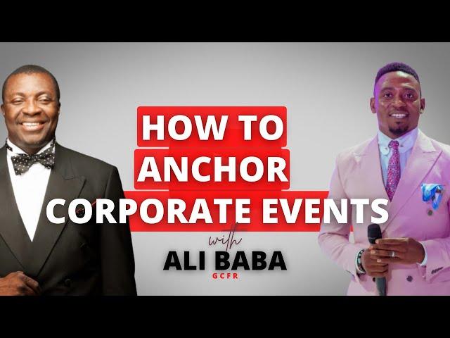 How to Anchor Corporate Events with Ali Baba