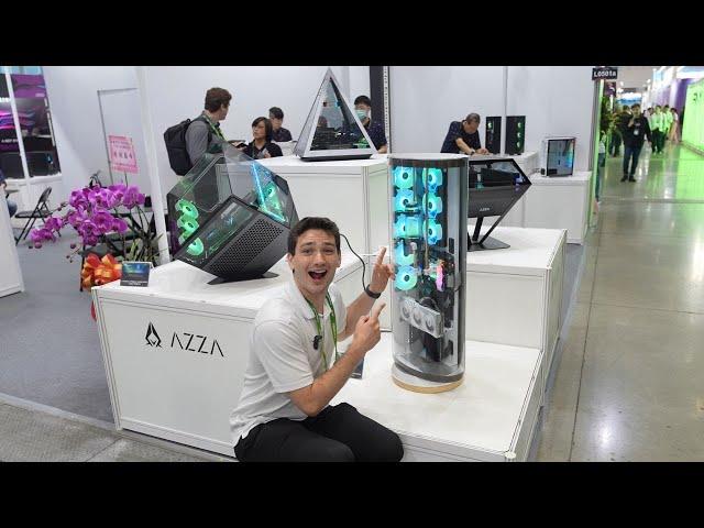 THE MOST UNIQUE PC CASES! AZZA Computex 2024