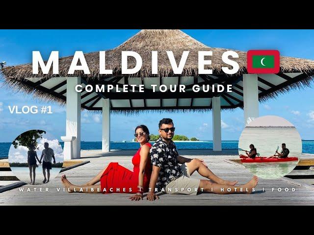 Maldives Travel Vlog ️ Snorkeling, Diving, & Exploring overwater villa | Beach villa