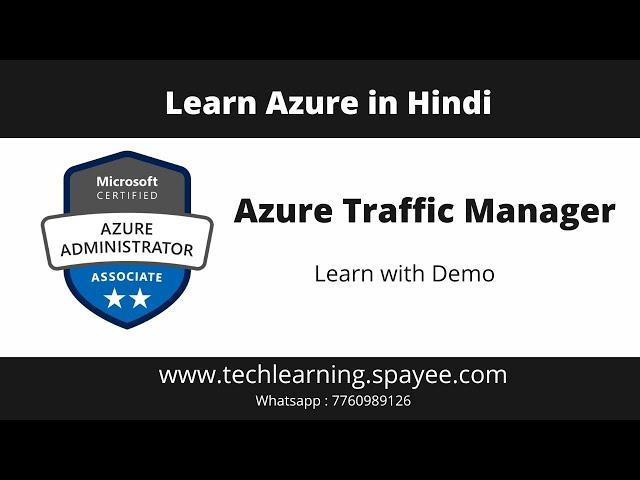 Navigating Through Azure Traffic Manager: Optimizing Your Web Traffic Flow